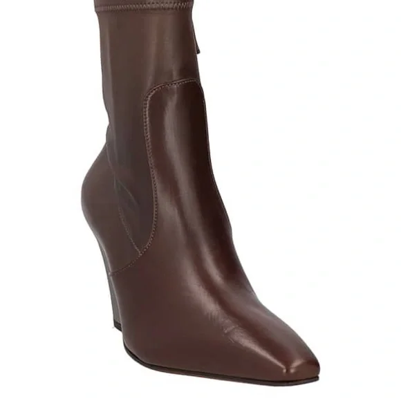 Brunello Cuccinelli Brown Leather Boots - Picture 3 of 13